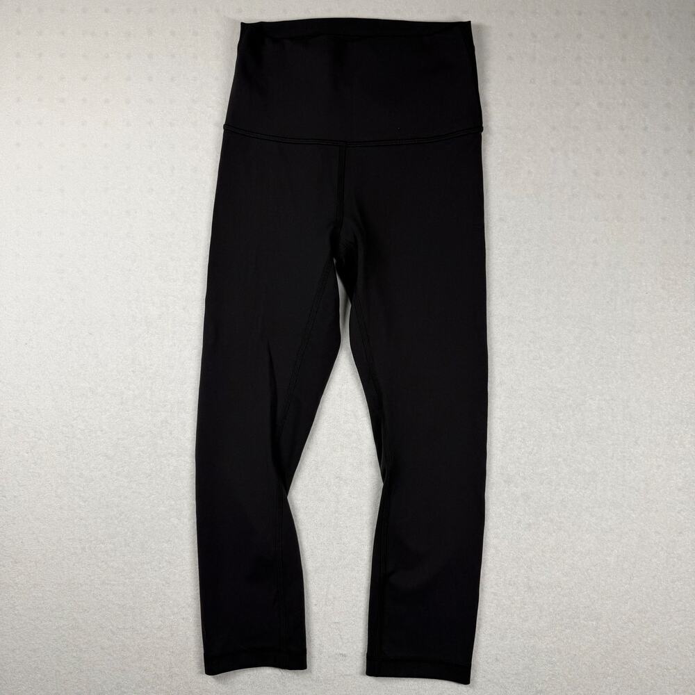 Lululemon Wunder Train High-Rise Tight 21” Leggings Black Women’s Size 4